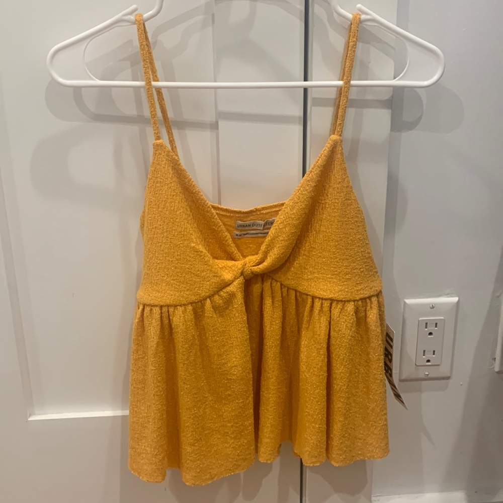 Urban Outfitters yellow top